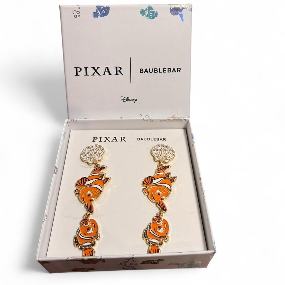 BaubleBar Finding Nemo Earrings Merlin and Nemo